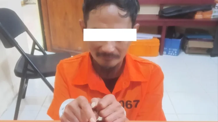 Digerebek Dini Hari, Pengguna Sabu di Sungai Linau Diciduk