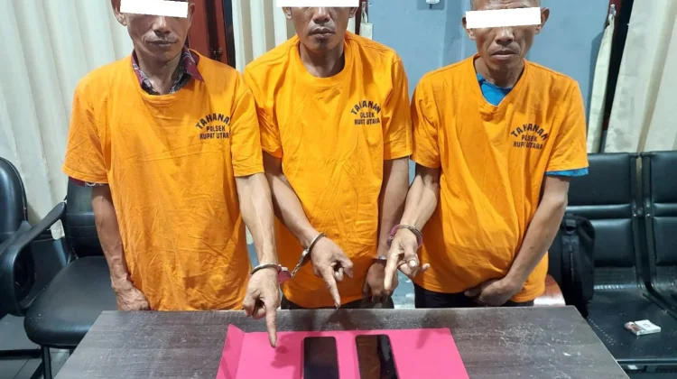 Digulung di Kebun Karet, Tiga Pengedar Sabu Dibekuk Polisi