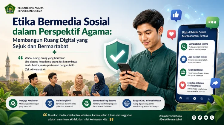 Etika Bermedia Sosial di Era Digital, Kemenag Dorong Literasi dan Nilai Keagamaan