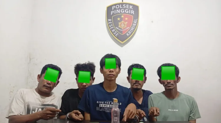 Digerebek di Talang Mandi, Lima Pengguna Sabu Diciduk Polisi