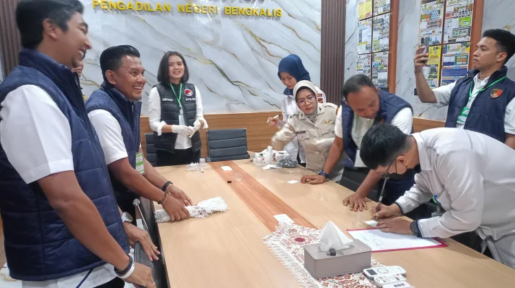 Tes Urine Mendadak di PN Bengkalis, 29 Aparat Negatif Narkoba