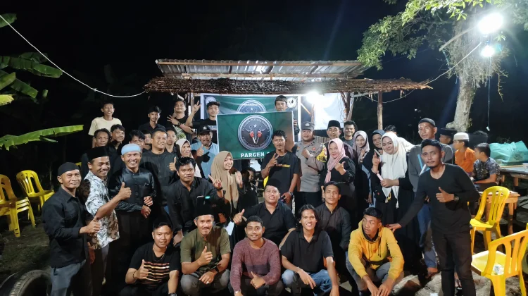 Pemuda PARGEN Hidupkan Poskamling, Polisi Turun Tangan