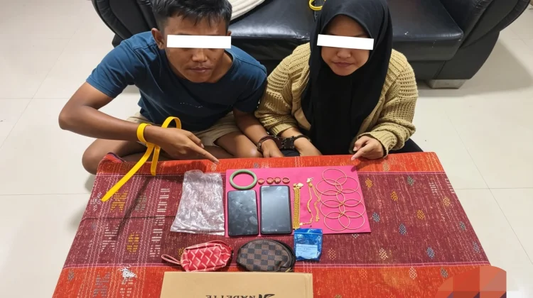 Drama Perampokan Rp600 Juta ternyata Rekayasa Sepasang Kekasih Gelap