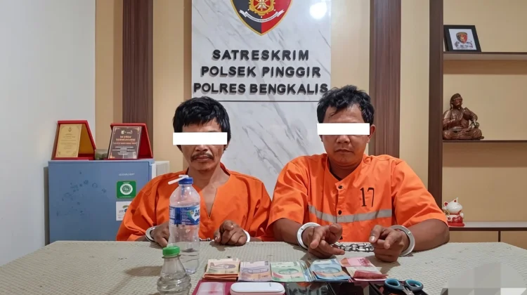 Digerebek di Kebun Sawit, Dua Pria Simpan Sabu 15 Gram di Pinggir