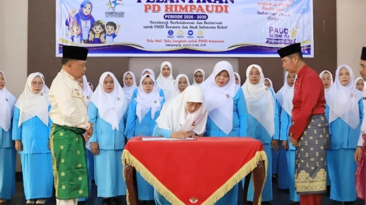 Pengurus HIMPAUDI Meranti Resmi Dilantik, Perkuat Pendidikan Anak