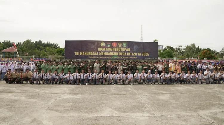 TMMD Bengkalis Tingkatkan Infrastruktur dan Kesejahteraan Masyarakat Desa