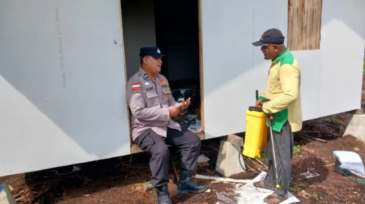 Polsek Bengkalis Genjot Jagung Pipil Demi Swasembada Pangan