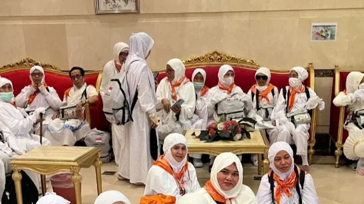 Jemaah Haji Bengkalis Bergerak ke Arafah untuk Wukuf