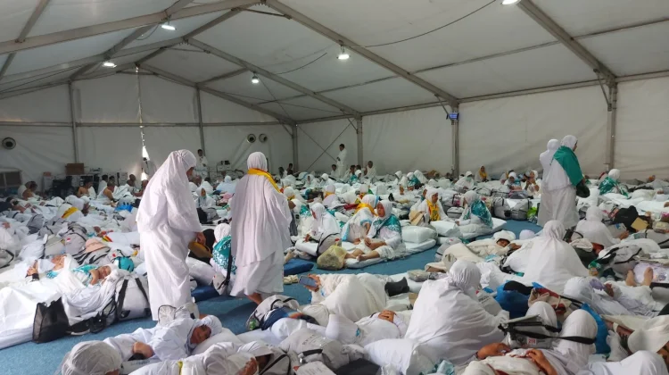 Jemaah Haji Siak Jalani Wukuf di Arafah Dengan Lancar