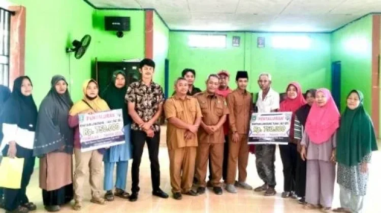 Pemerintah Desa Bandar Jaya Salurkan BLT DD Tahap Kedua