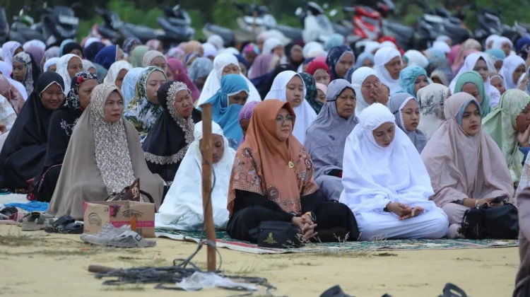 Bupati Siak Rayakan Iduladha Bersama Warga Pelosok