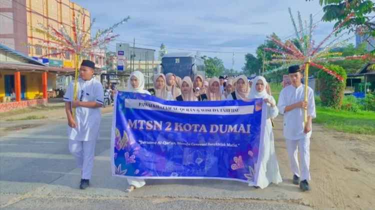MTsN 2 Kota Dumai Gelar Khatam Al-Qur’an dan Wisuda Tahfidz, Berlangsung Khidmat