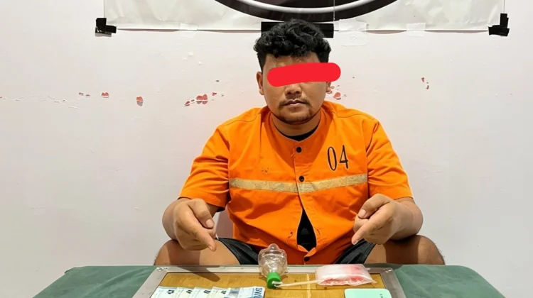 Pengedar Sabu di Bumbung Dibekuk, Polisi Sita Paket Narkoba