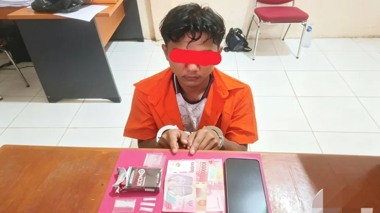 Sabu Disembunyikan di Motor, Pria Lubuk Muda Digulung Polisi