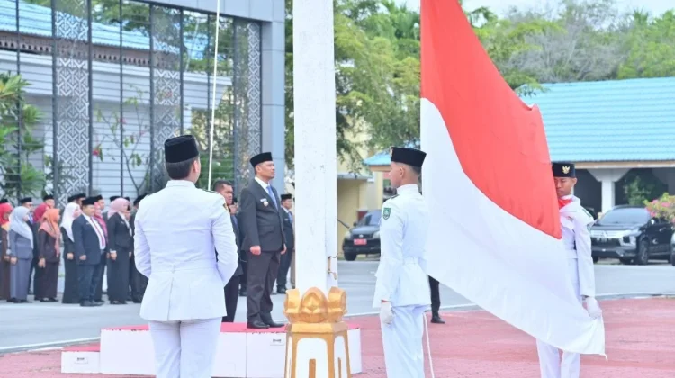 Wabup Bengkalis Pimpin Upacara Hari Lahir Pancasila Nasional