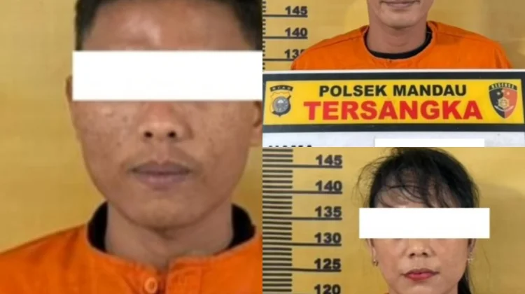 Video Masuk WA Kapolres, Tiga Pengguna Sabu Diciduk di Mandau