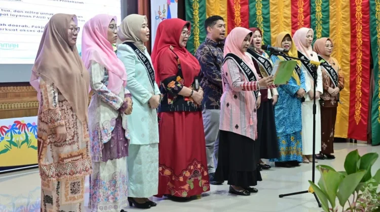 Bunda PAUD Bengkalis Perkuat Dukungan Wajib Belajar Nasional