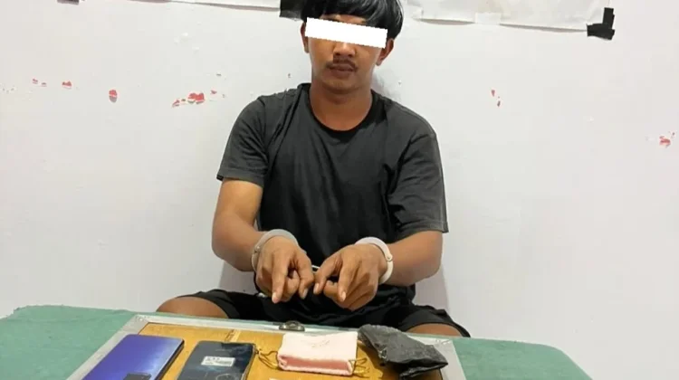 Operasi Senyap di Pamesi, Pengedar Sabu 18 Gram Dibekuk Polisi