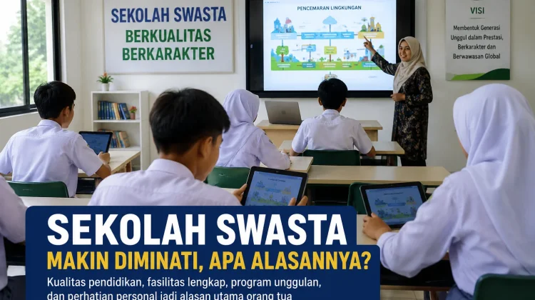 Sekolah Swasta Makin Diminati, Apa Alasannya?