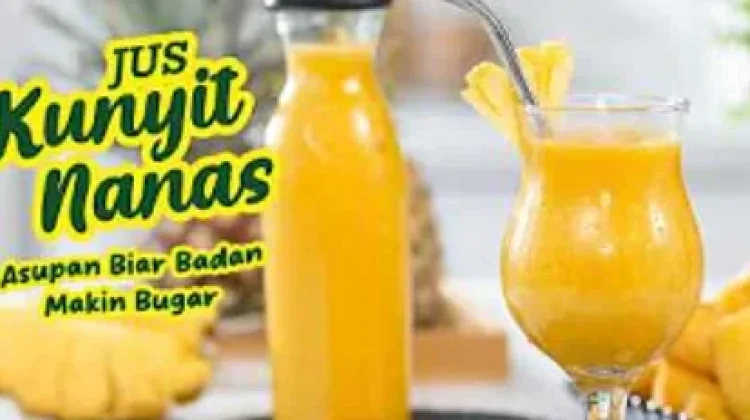 Jus Kunyit Nanas, Minuman Favorit Chef Rudy untuk Menjaga Kebugaran Tubuh