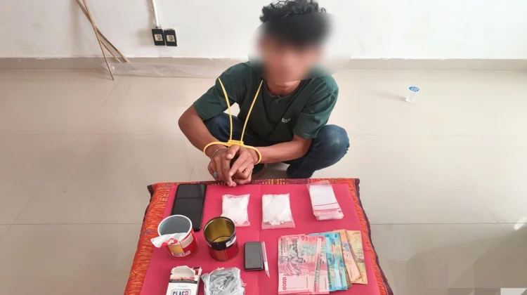 Digerebek di Bathin Solapan, Dua Paket Besar Sabu Disita Polisi