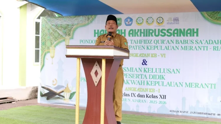 Pemkab Meranti Apresiasi Kelulusan Perdana PKBM Pesantren