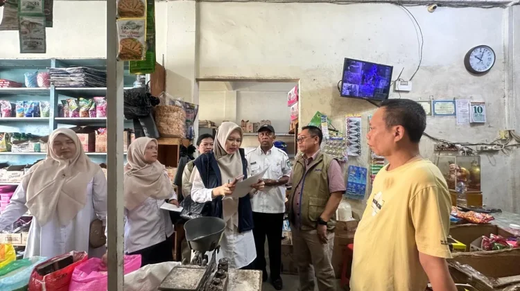 Satgas Pangan Bengkalis Pantau Harga Kebutuhan Pokok di Pasar Terubuk