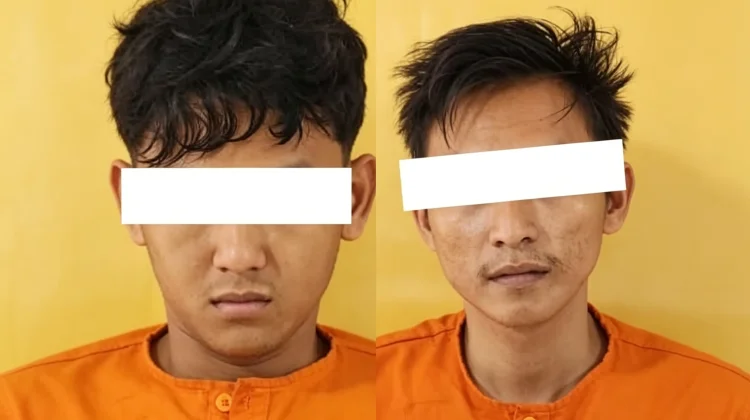 Sabu Disembunyikan di Bawah Lantai, Dua Pria Diciduk Polsek Mandau