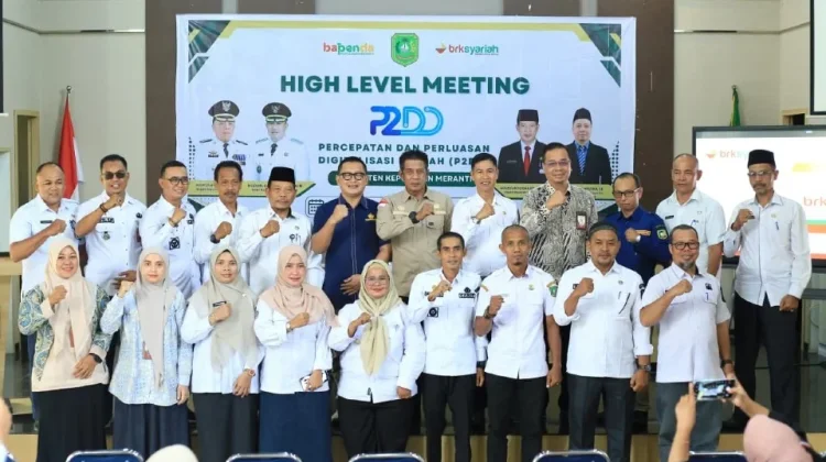 Meranti Percepat Digitalisasi Transaksi untuk Tingkatkan Pendapatan Daerah