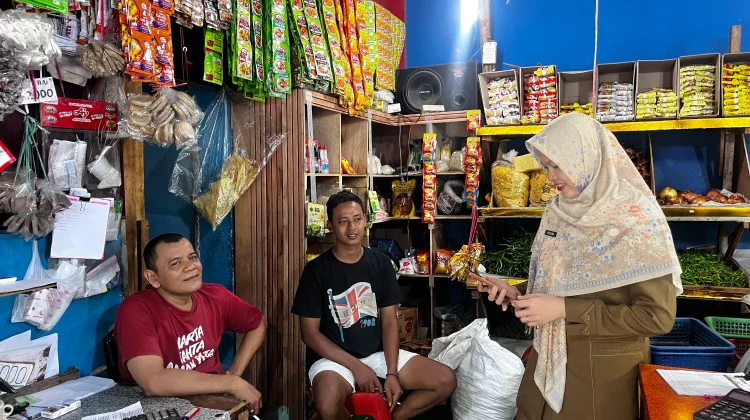Harga Bahan Pangan di Pasar Terubuk Bengkalis Relatif Stabil