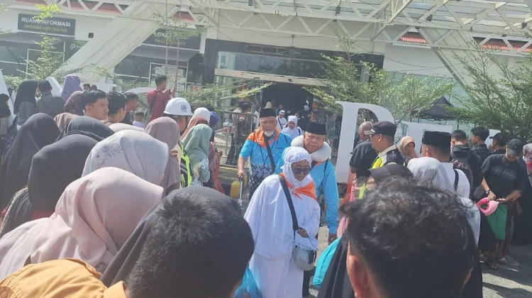 Jemaah Haji Mandau dan Rupat tiba Melalui Jalur Ferry Batam–Dumai