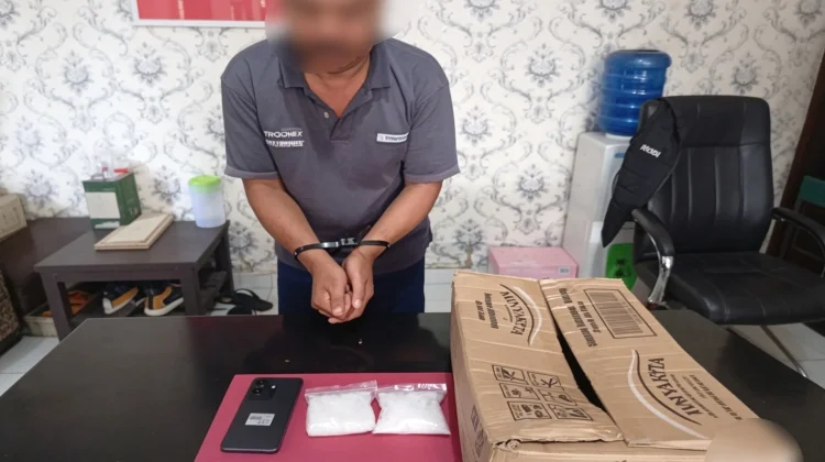 Kurir Sabu 198 Gram Dibekuk di Pelabuhan, Bandar Kabur Diburu Polisi