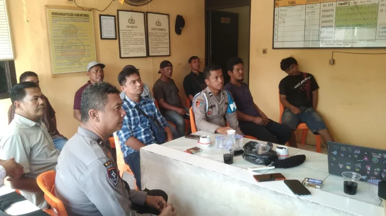 Nobar Piala Dunia 2026, Polsek Pelabuhan Pererat Kedekatan dengan Warga