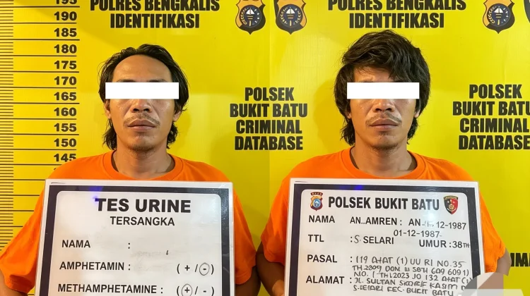 Jaringan Sabu Sungai Pakning Digulung, Dua Pria Diciduk