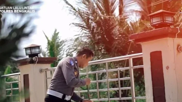 Empat Rumah Ibadah Sudah Disasar, Satlantas Bengkalis Siapkan Bakti Religi Lanjut