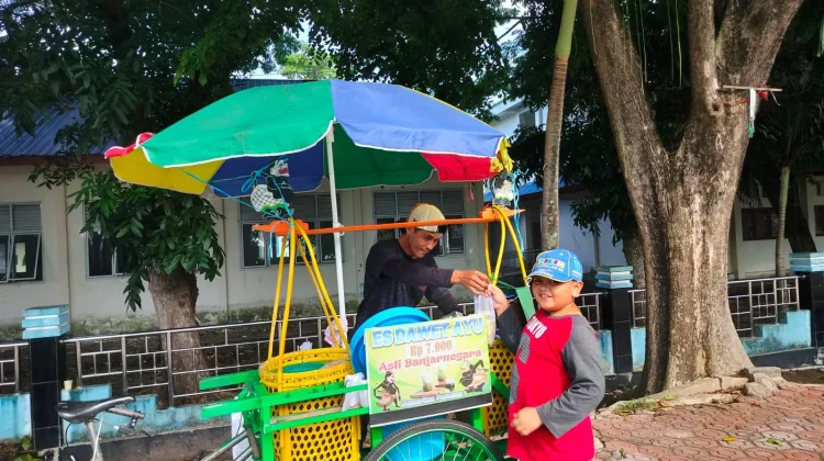 ES Dawet Ayu Banjarnegara Tetap Diminati Masyarakat Bengkalis meski Harga Naik