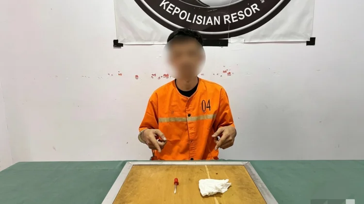 Laporan Call Center 110 Berbuah Penangkapan Pengguna Sabu
