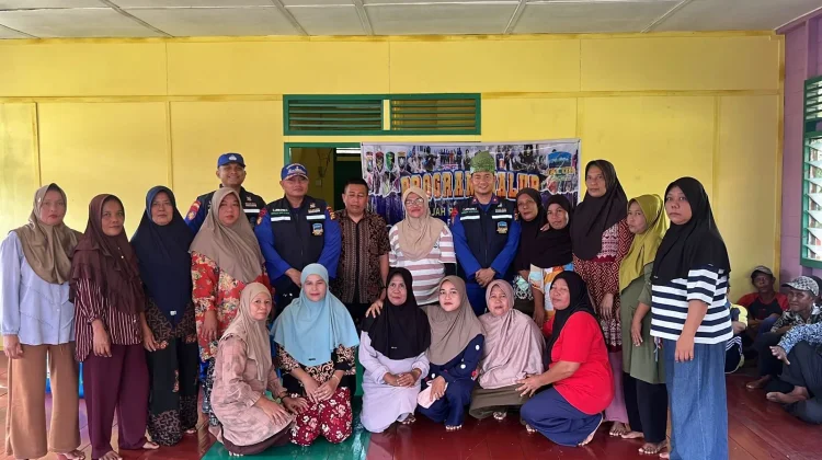 JALUR Polda Riau Sentuh Pesisir, Warga Bokor Terharu
