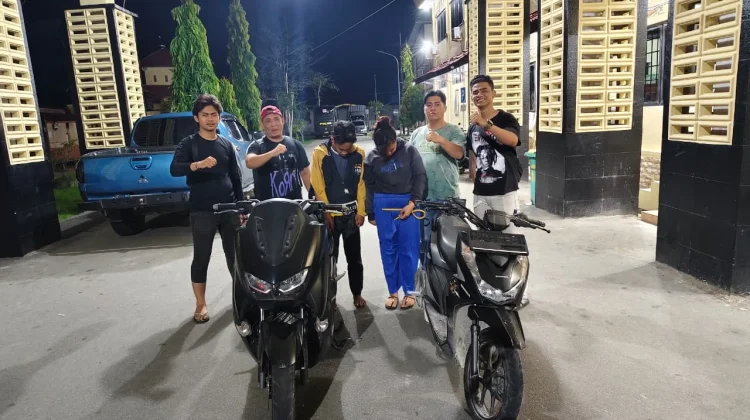 Sepeda Motor Raib di Parkiran RSUD, Dua Pelaku Dibekuk Satreskrim Bengkalis