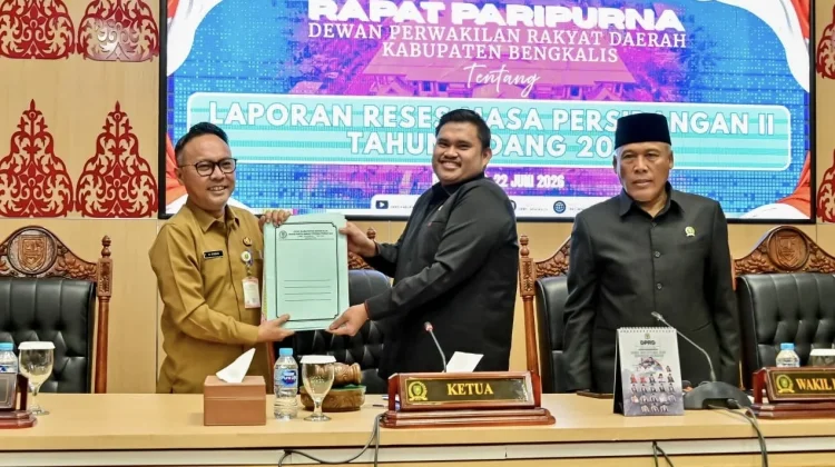 DPRD Bengkalis Serahkan Aspirasi Reses untuk Pembangunan Daerah