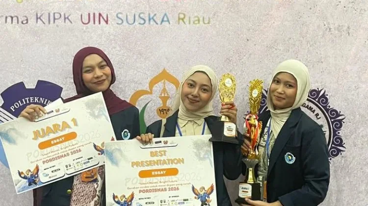 Tim ABI Polbeng Juara 1 Esai Nasional di PORDISNAS 2026