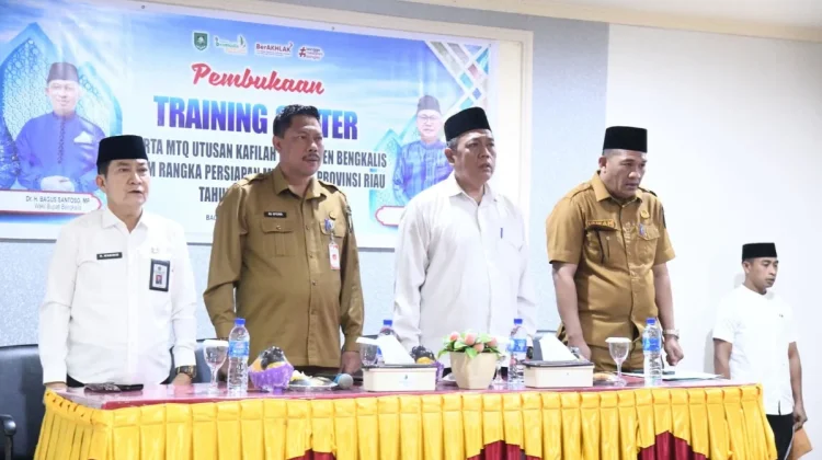 Kemenag: Pembinaan Berkelanjutan Kunci Prestasi Kafilah MTQ Bengkalis