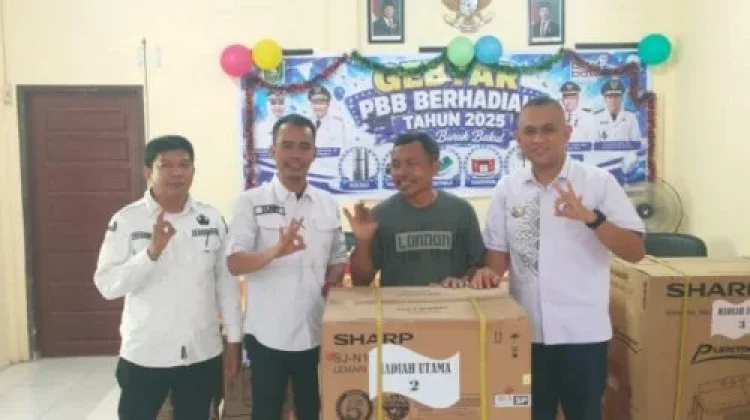 Gebyar PBB Berhadiah Tingkatkan Kesadaran Wajib Pajak Desa Buruk Bakul