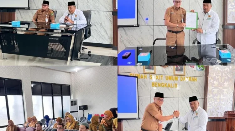 BAZNAS Bengkalis Salurkan 6 Unit Alat Kesehatan Dukung Pelayanan RSUD