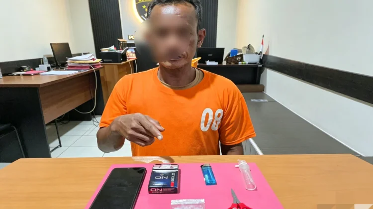 Digerebek di Hotel Haston, Pria Pembeli Sabu Dibekuk Polisi