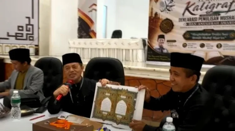 Perkazi Riau Gaungkan Kebangkitan Tradisi Penulisan Mushaf Alquran