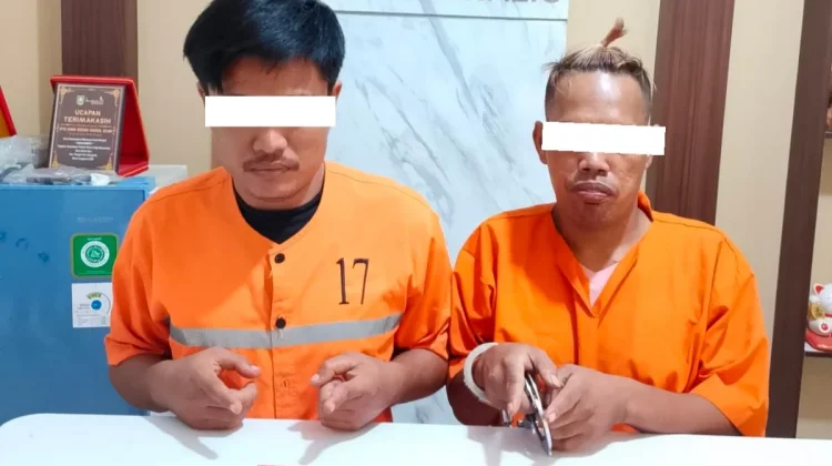 Polsek Pinggir Bongkar Jaringan Ekstasi, Dua Pelaku Diciduk