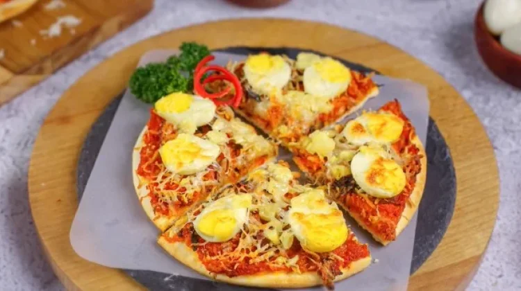 Pizza Mini Ikan Bumbu Pedas, Perpaduan Cita Rasa Italia dan Indonesia