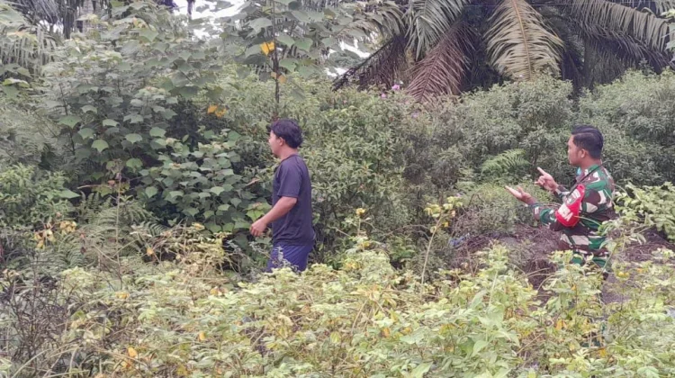 Babinsa Koramil Merbau Intensif Patroli Karhutla, Nihil Titik Api