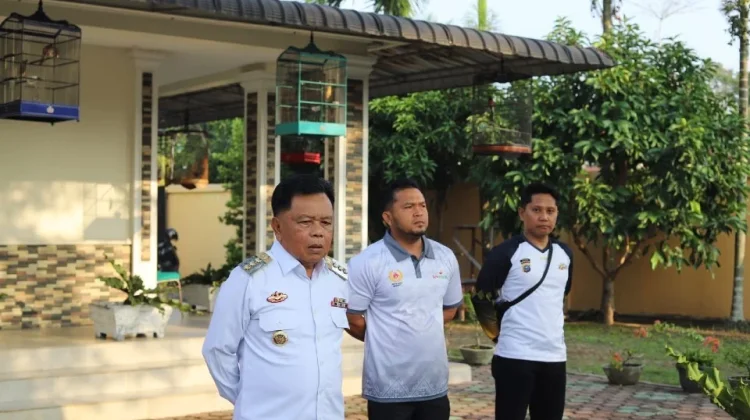 Bupati Asmar Lepas Atlet E-Sport Meranti menuju Kapolda Cup